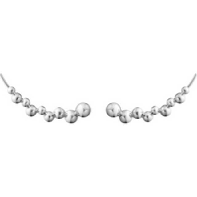 Georg Jensen Moonlight Grapes Sterling Silver Ear Cuffs