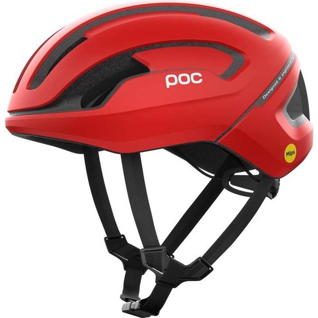 Poc Omne Air MIPS - Racerhjälm Prismane Red Matt S (50 - 56 cm)