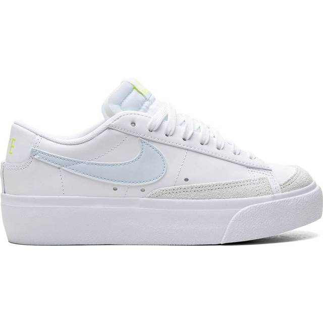 Nike - Blazer Low Platform "Blue Tint" sneakers - women - Leather - 10 - White