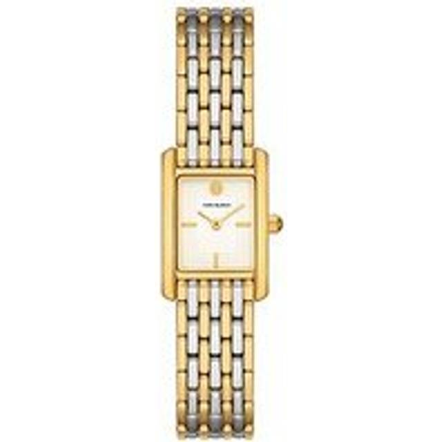 Tory Burch The Eleanor 2-Hand 2-Tone Stainless Steel Watch, Multi, Women - Print