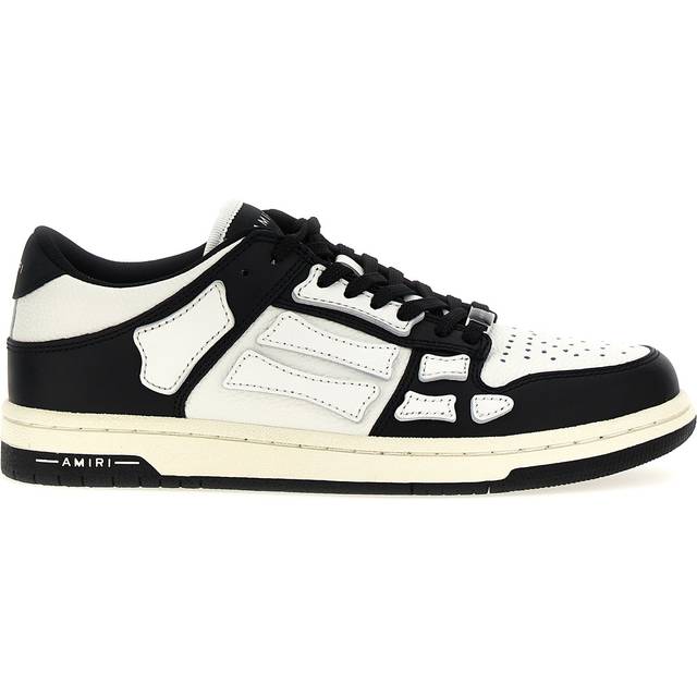 AMIRI Black & White Skel-Top Low Sneakers - Black/White - IT 40