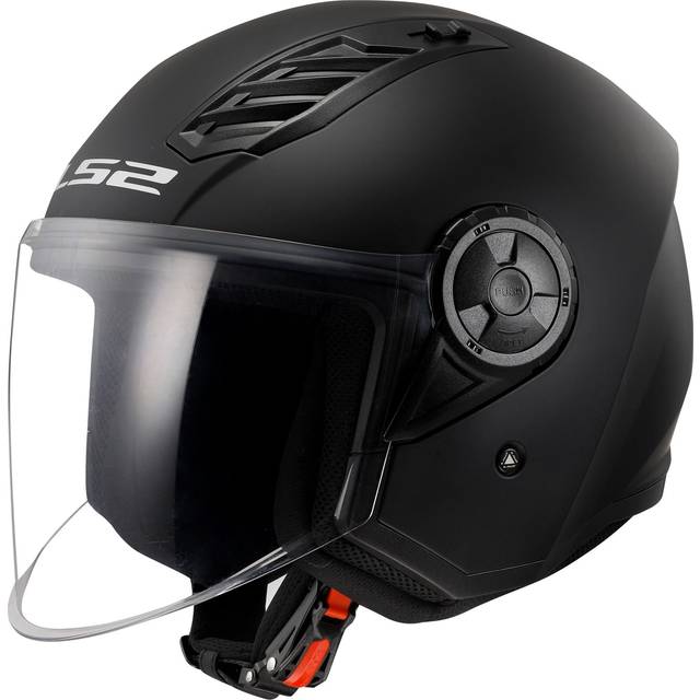 LS2 OF616 Airflow II Solid, open face helmet , color: Matt-Black , size: XL
