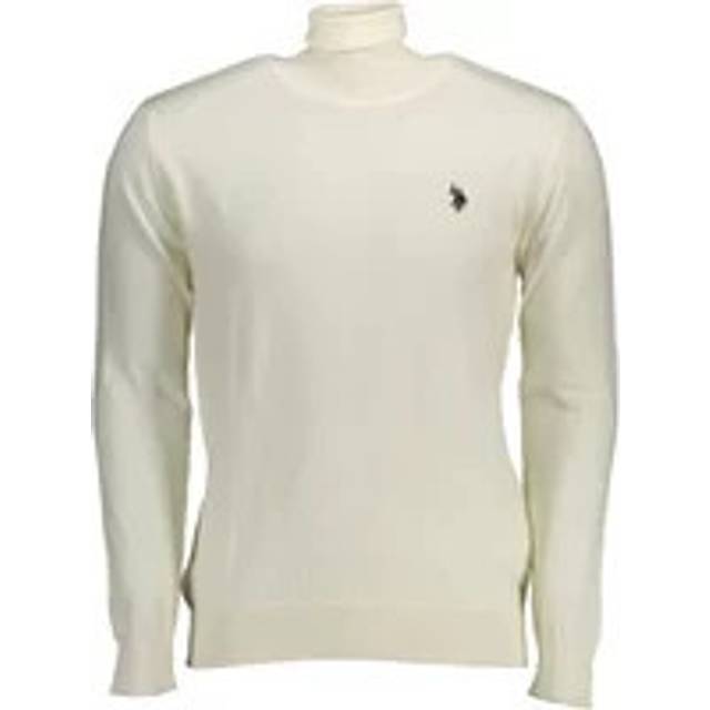 White Cotton Sweater - XL