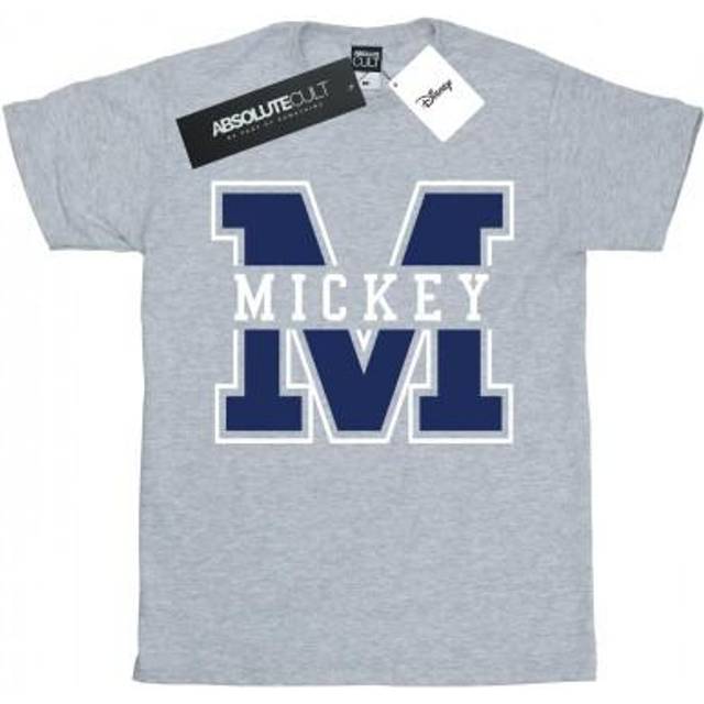 Mickey Mouse M T-Shirt - Grey - 7-8 Years