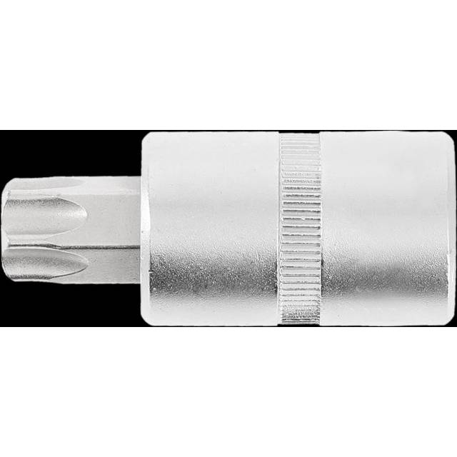 Hogert Technik Hylsverktyg HT1S746 1/2 Torx DIN 3120 T20 Krom-vanadium-stål, Verktygsstål
