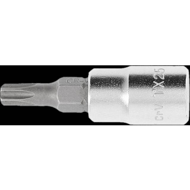 Hylsa med spindel Hogert HT1S643; T15; 1/4''; 37 mm
