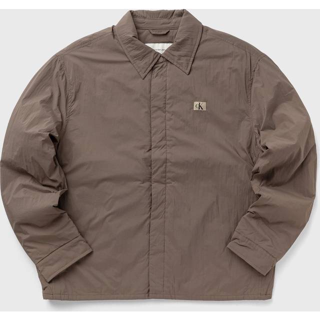 Relaxed Padded Shirt Jacket