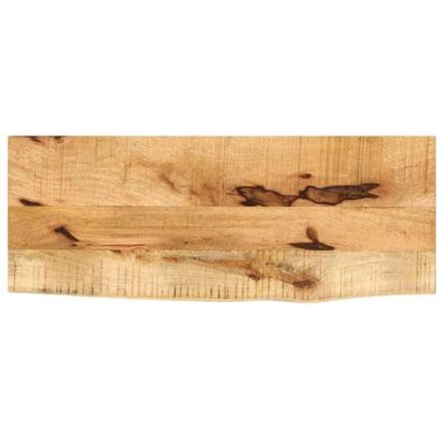Table Top 70x40x3.8 cm Live Edge Solid Wood Rough Mango vidaXL