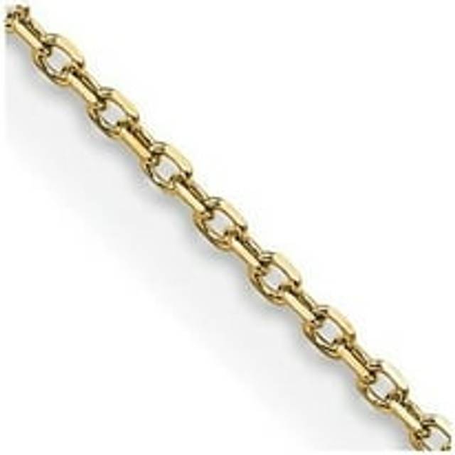 Leslies 14K Yellow Gold 0.85 mm Diamond-Cut 16 in. Rolo Chain