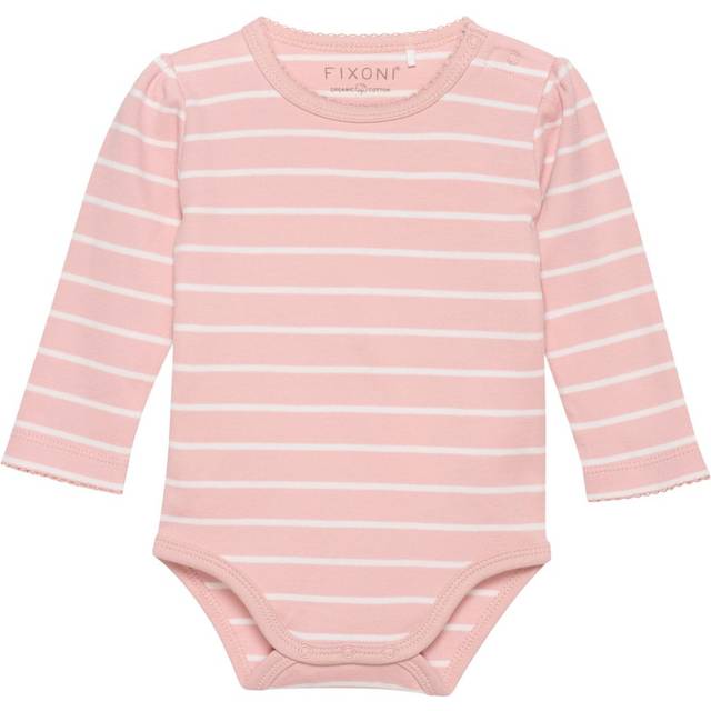 Fixoni Body l/ä - Misty Rose - Fixoni - 2 år (92) - Body L/Ä