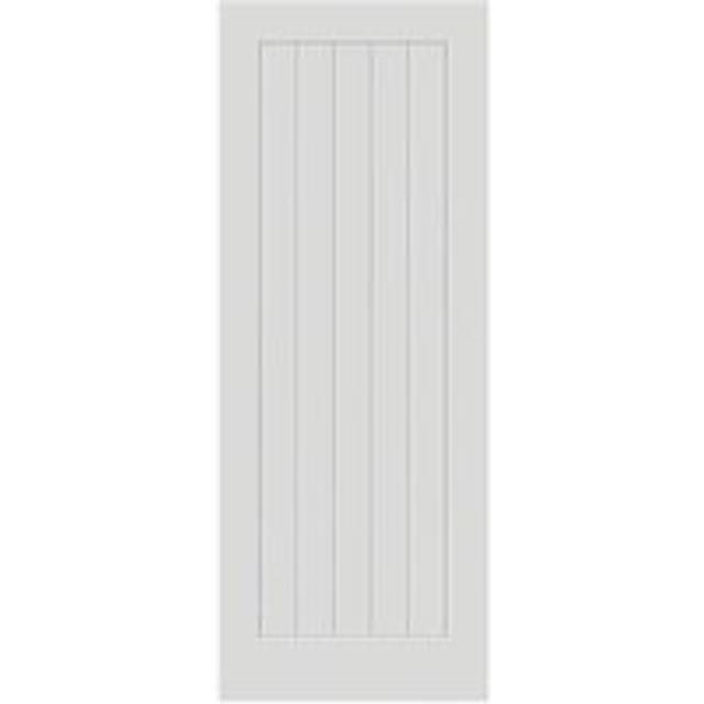 JB Kind Thames Primed Internal Door (Size: 2040 x 926mm, Thickness: 44mm, Fire Door: Yes) White