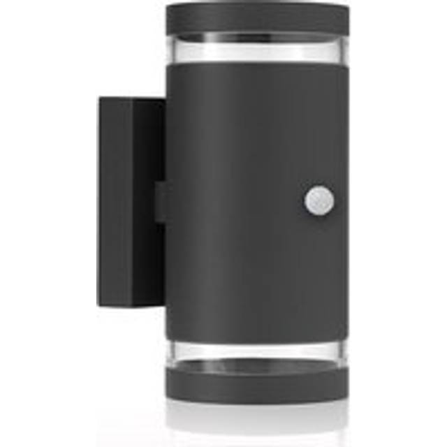 Auraglow Pir Motion Sensor Double Up & Down Wide Pillar Wall Light - Truro - Fitting Only - One Size