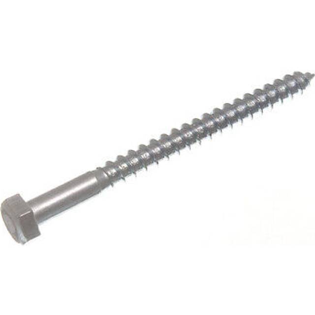 Hexagon Hex Head Coach Screw Bzp Zinc Plated Steel Fixing M8 X 100mm | Onestopdi