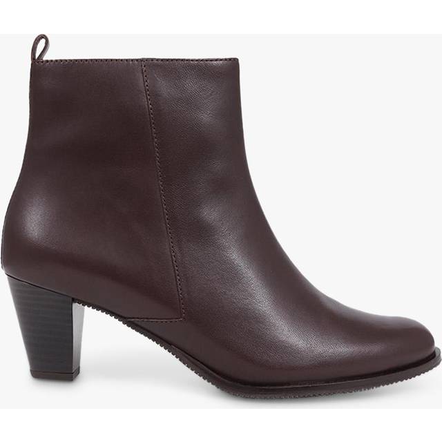 Jones Bootmaker Leianna Leather Heeled Ankle Boots