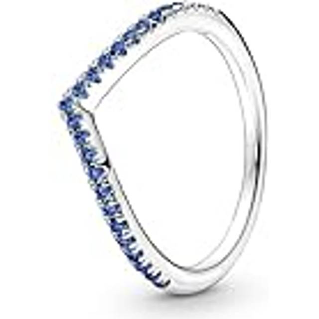 Pandora Timeless Wish Tiara Ring - 14k gold plating / Cubic zirconia - Sz. 64 - Clear