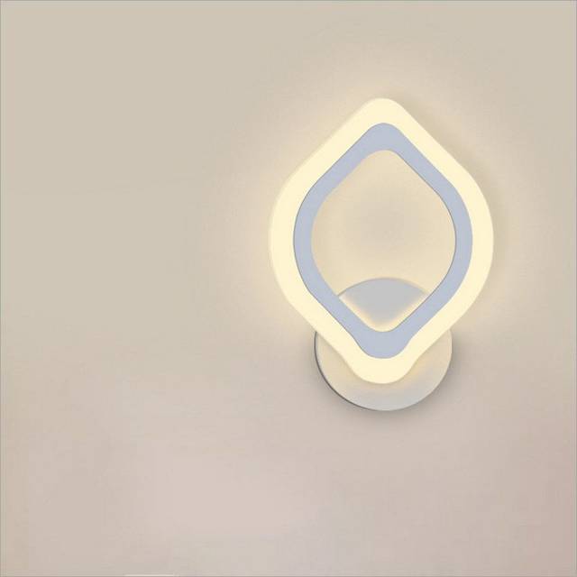 Led Wall Light Modern Design Wall Light Creative Flower Wall Lamp Indoor Wall Sconce Warm White Minimalist Style Wall Lamp