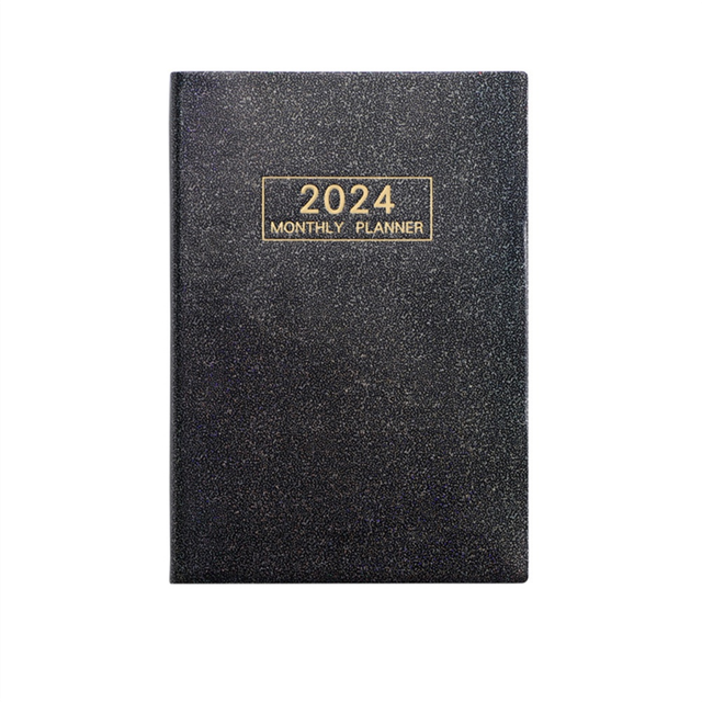 24 Hourly Planner 2024 - 24 Hour Weekly and Monthly Appointment Book 2024 Minimalist Teacher Planner