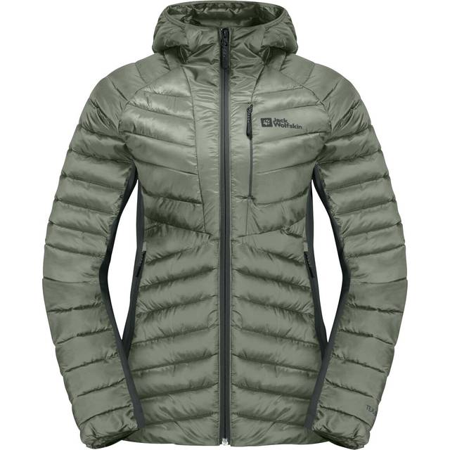 Jack Wolfskin Womens Routeburn Pro Insulated Jacket - Green - XL