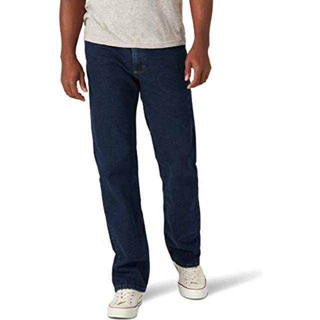Wrangler Authentics Men's Classic 5-Pocket Regular Fit Jean  Midnight Flex  33W x 33L