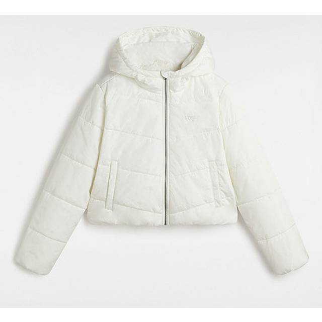 Vans - MTE Foundry Crop Puff Hood Jacket, Woman, White, Size: XL
