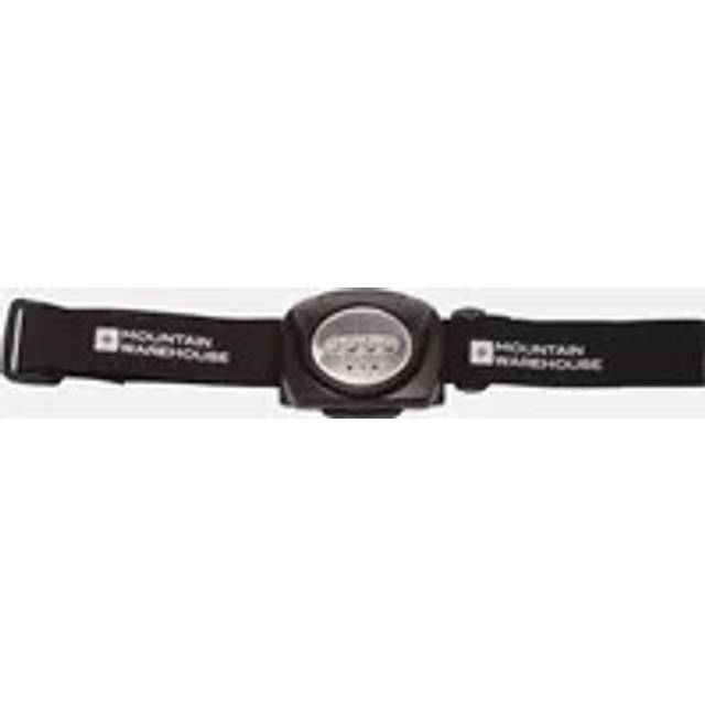 Mountain Warehouse 4 Red & 1 White LED Head Torch
