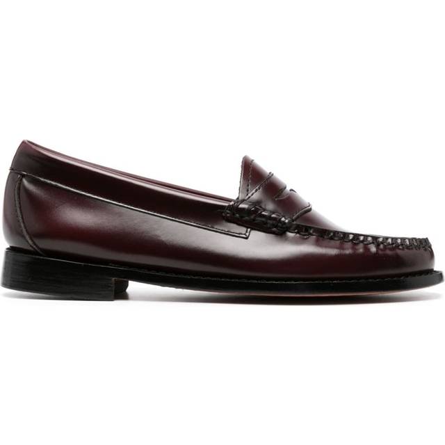 G.H. Bass & Co. - Weejuns penny-slot loafers - women - Calf Leather/Calf Leather/Calf Leather - 37.5 - Red