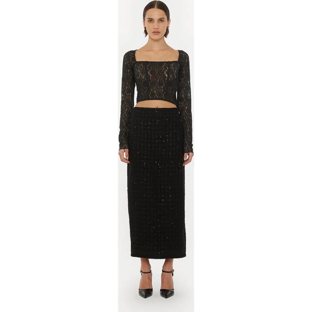 Versace Jeans Couture, Kjol, Dam, XS, Kjolar - black (XS)