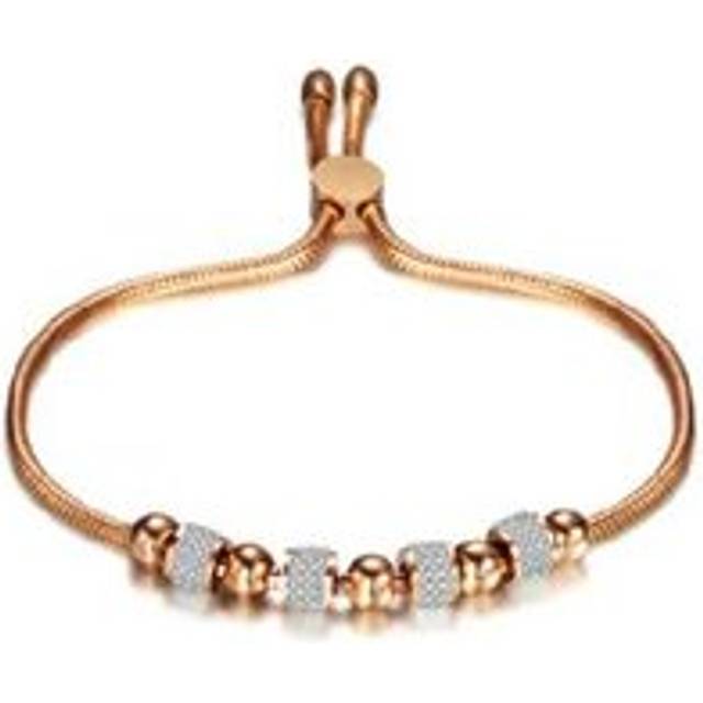 Glamorous Jet Bracelet | Wowcher - Silver