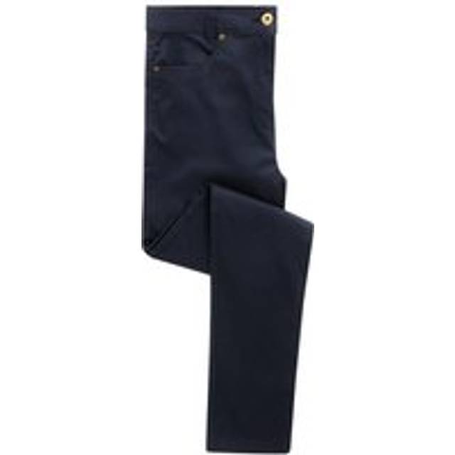 (10 UK R, Navy) Premier Womens/Ladies Performance Chino Jeans
