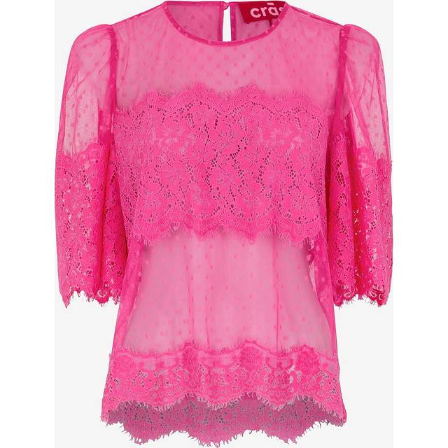 Cras - Topp Jordancras Blouse - Rosa