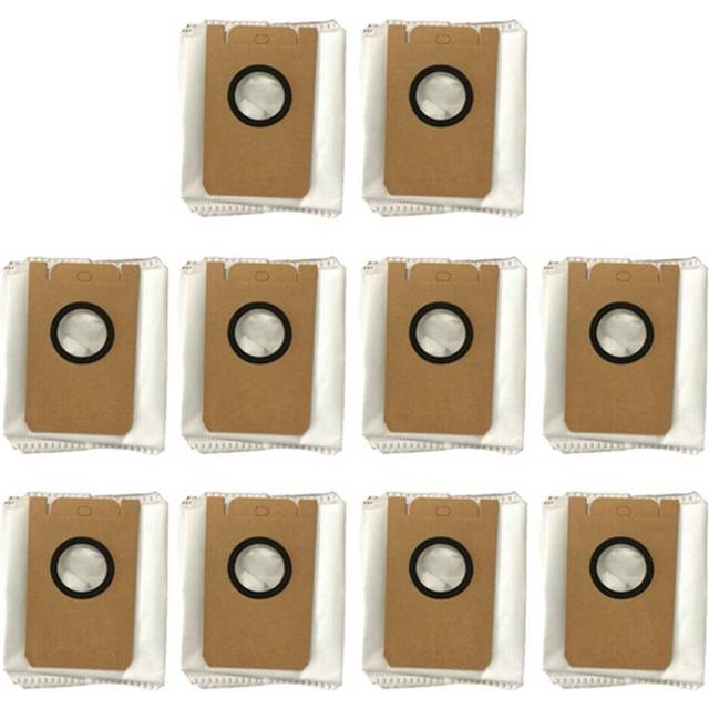 Tlily - 10Pcs Dust Bags Kit for Q11 Robot Household Replace Replacement Vacuum Cleaner Sweeper Cleaning Bag