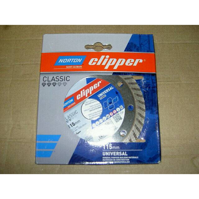 Norton clipper turbo diamond cutting disc classic laser 115 x 22,23 70184626814