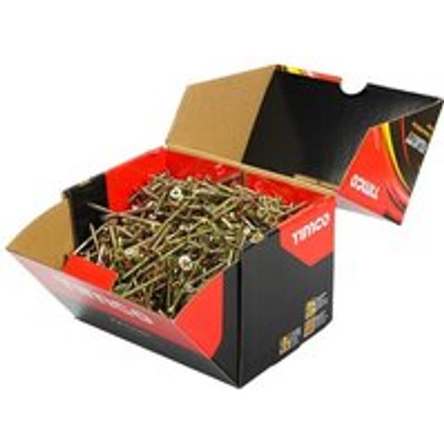 Timco - Velocity Premium Multi-Use Countersunk Gold Woodscrews - 5.0 x 50