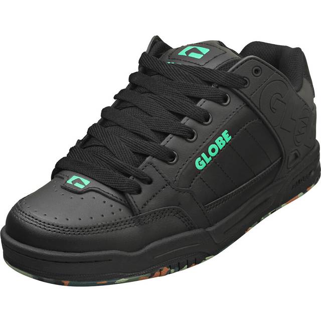 Globe Tilt Skate Shoes - Black/Green/Mosaic -  12 UK