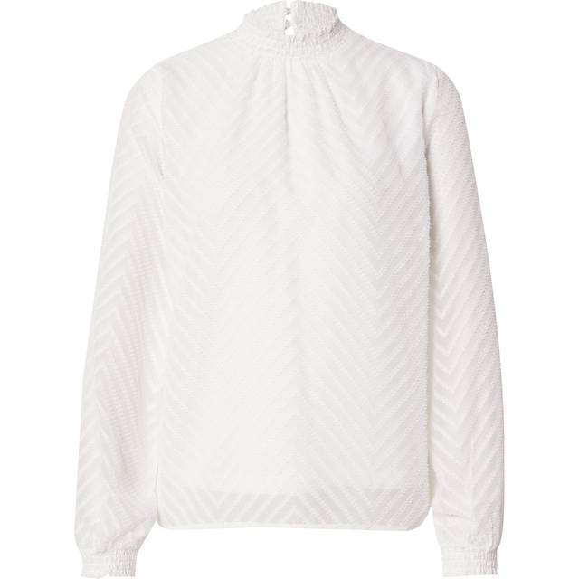 High Neck Long Sleeved Blouse