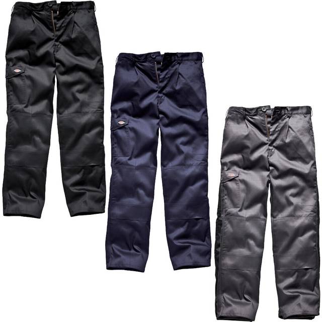 Dickies work trousers work pants redhawk button pocket black grey navy wd884
