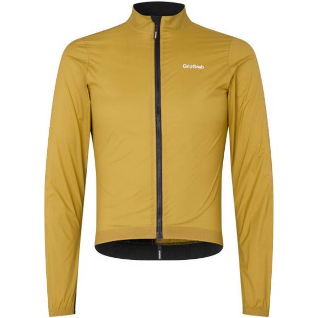 GripGrab PACR vindtät lättviktsjacka Mustard Yellow XXL