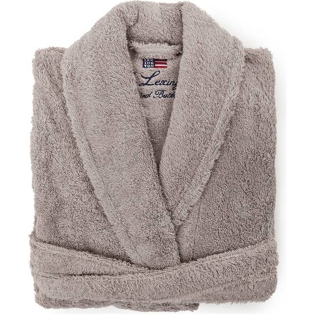 Lexington - Badrock Lexington Original Bathrobe - Grå