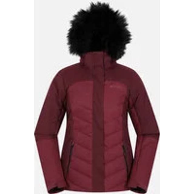 (12 UK, Berry) Mountain Warehouse Womens/Ladies Pyrenees II Padded Ski Jacket