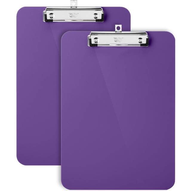 Mr. Pen- Plastic Clipboard  12.5  x 9   2 Pack  Navy Blue  Clipboards for Kids & Adults  Clipboards Plastic  Clip Board  Teacher Clipboard  Kids Clipb