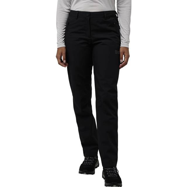 Jack Wolfskin - Women's Parana Pants - Winter trousers size 38 - Short, black