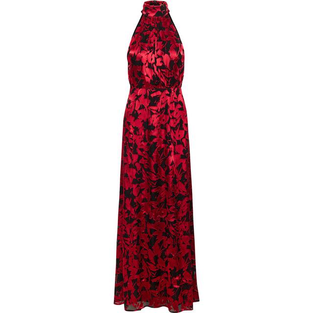 Elva Floral Dress - Red leaves - Founded in 2008 by Sanne Sehested, Gestuz is a contemporary Danish fashion brand known for its effortlessly chic and modern aesthetic. The label seamlessly blends Scandinavian minimalism with bold, vintage-inspired designs to create pieces that are both timeless and on-trend. Whether it's sleek tailoring, statement outerwear, or everyday essentials, you are sure to find something that will portray your individuality with confidence and style.