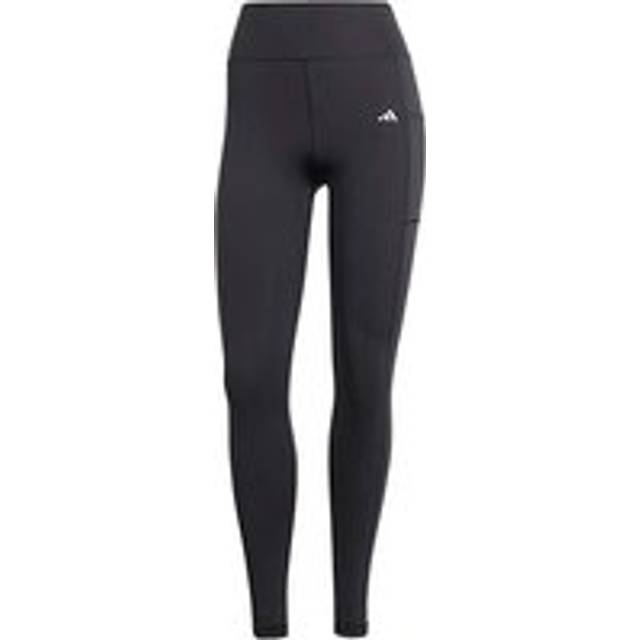 adidas Sport Performance - Träningstights Opt ST HR 1/1 L - Svart