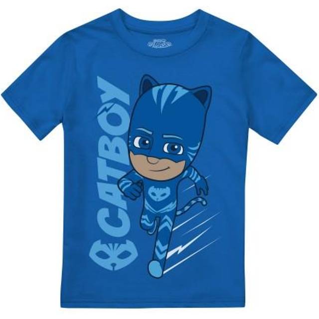 (3-4 Years, Royal Blue) PJ Masks Boys Catboy T-Shirt