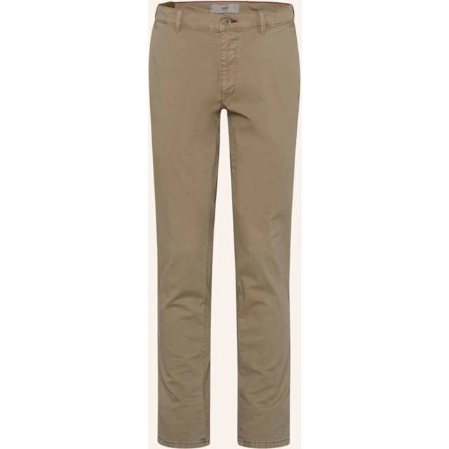 Men's Brax Silvio Slim Chino Stone - Cream - Size: 38