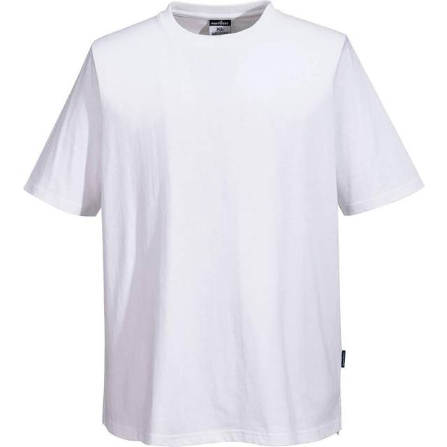 Portwest Chef Cotton Mesh Air T-Shirt - White - 3XL