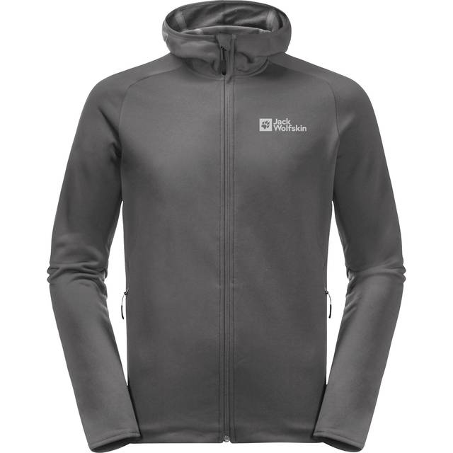 Jack Wolfskin Men’s fleece jacket Baiselberg Hooded FZ Men XXXL slate slate