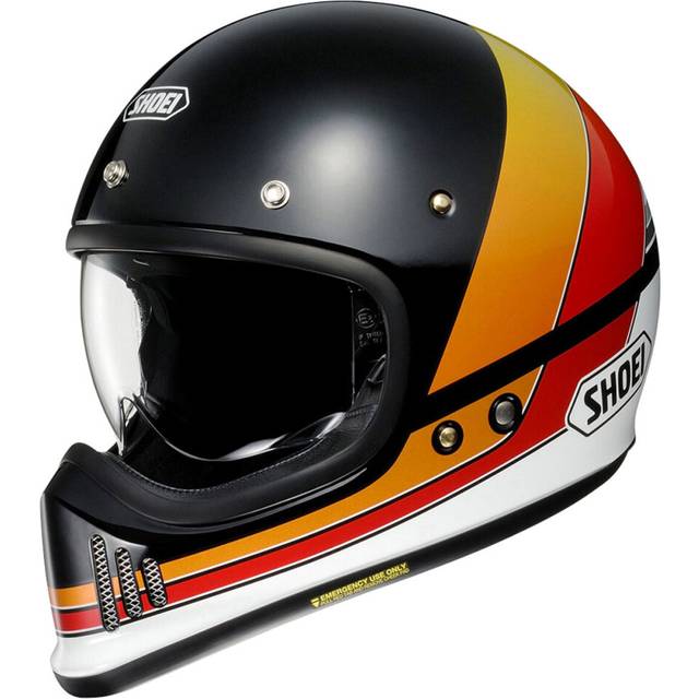 (M, Black/Multi-Coloured) Shoei Ex-Zero Equation TC-10 Black