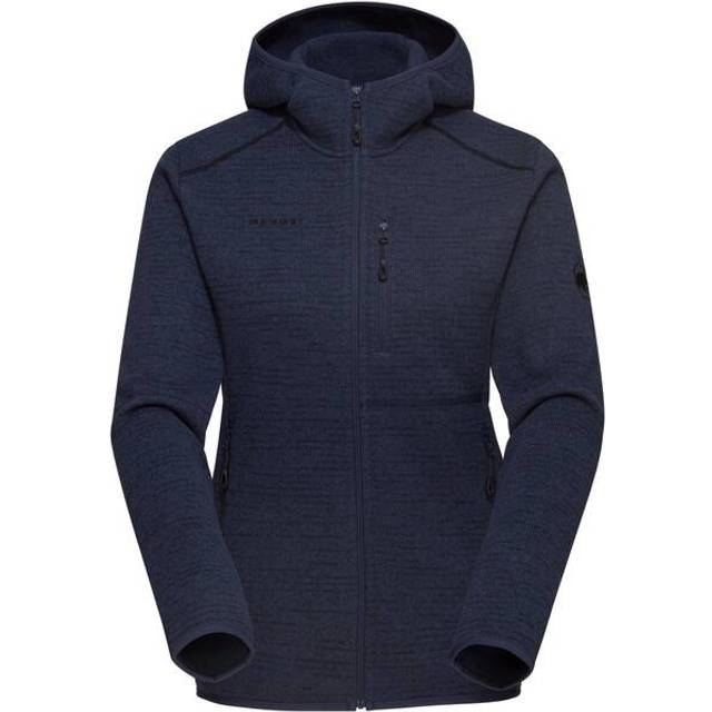 Mammut Women's Arctic IV Midlayer Hooded Jacket Fleecejacka Dam Storlek XS Färg blå