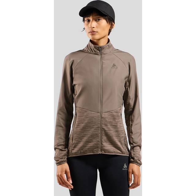 Odlo Essential Insulator Hybrid Running Jacket Women - grey